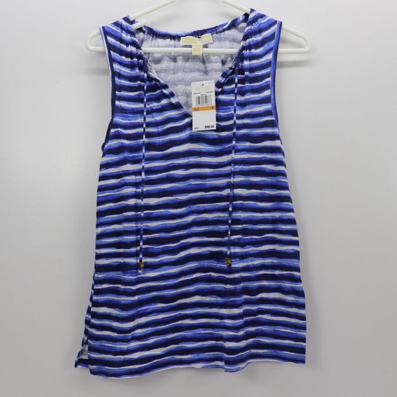 Michael Kors True Navy Basics Tank Womens Size S NWT - Picture 1 of 9
